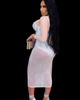 Diamonds Are Forever Midi Dress