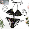 Dark Garden String Bikini