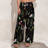 Dark Garden Palazzo Pants