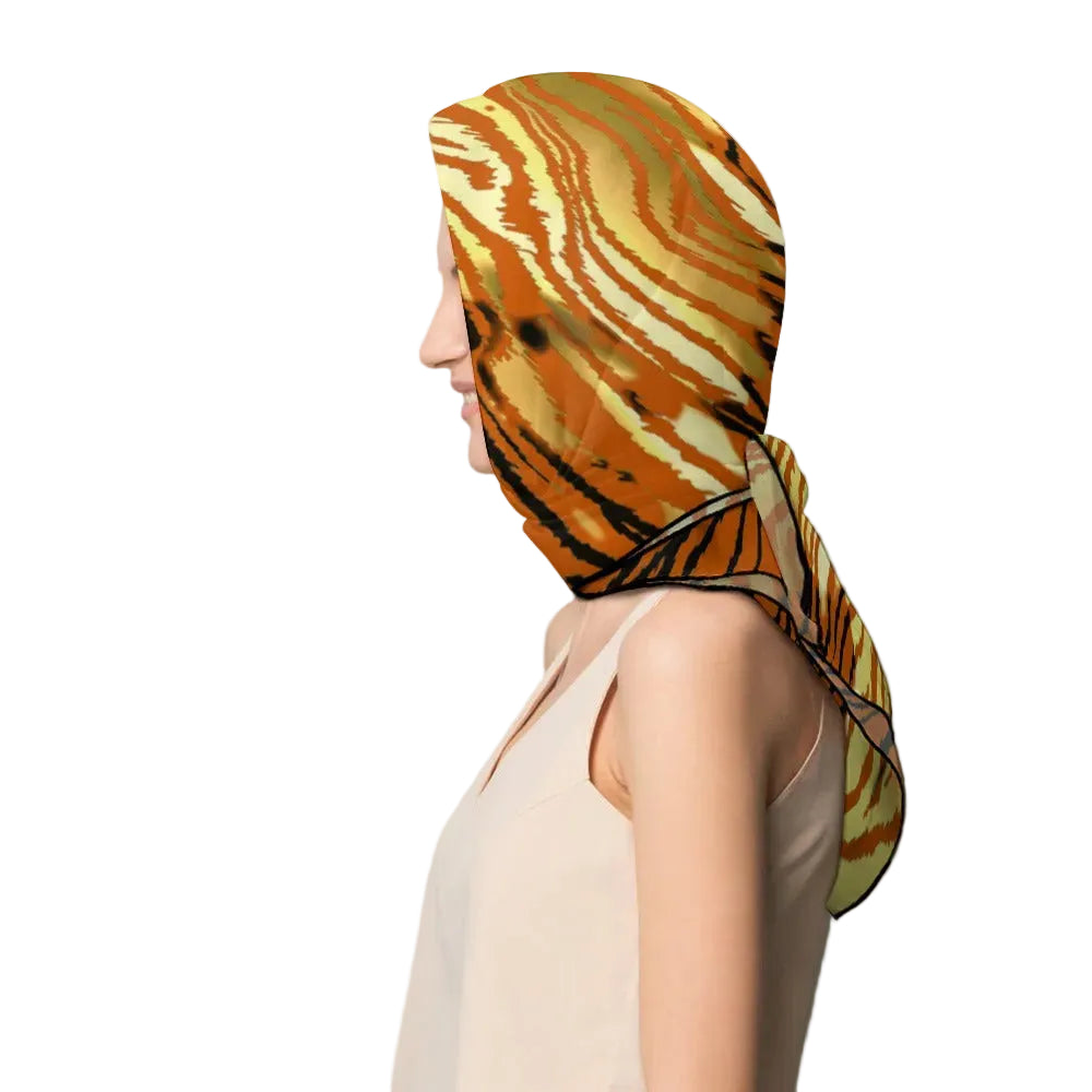 Le Tigre d'Or Foulard Français