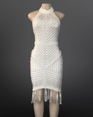 Take The Stage Tassel Dress
