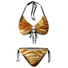 Golden Tiger Plus Size String Bikini