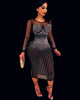 Diamonds Are Forever Midi Dress