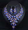 Bold Brilliance Rhinestone Necklace and Earrings Set