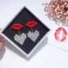 Kiss Me Heart Earrings