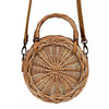 Round Wicker Bag