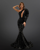 The Destiny One Shoulder Sequin Gown