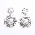 Boucles D'oreilles Eventail De Perles