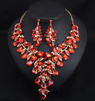 Ensemble collier et boucles d'oreilles en strass Bold Brilliance