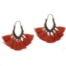 Boucles d'oreilles à franges bohème
