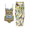 Meet Me In Mallorca One Piece Swimsuit and Sarong