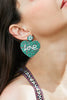 Beaded LOVE Earrings