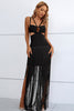 Isidora Cutout  Fringe Dress