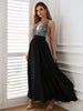 Arabella Sequin Sleeveless Maxi Dress