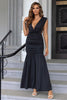 Meet Me At The Party Ruched Sleeveless Maxi Dress