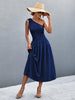 Chic Charmer Asymmetrical Midi Dress