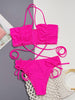 Seashell Siren Drawstring  Bikini Set