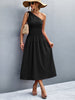 Chic Charmer Asymmetrical Midi Dress