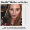 Kiss Kitt Lip Gloss and Lip Liner- First Kiss