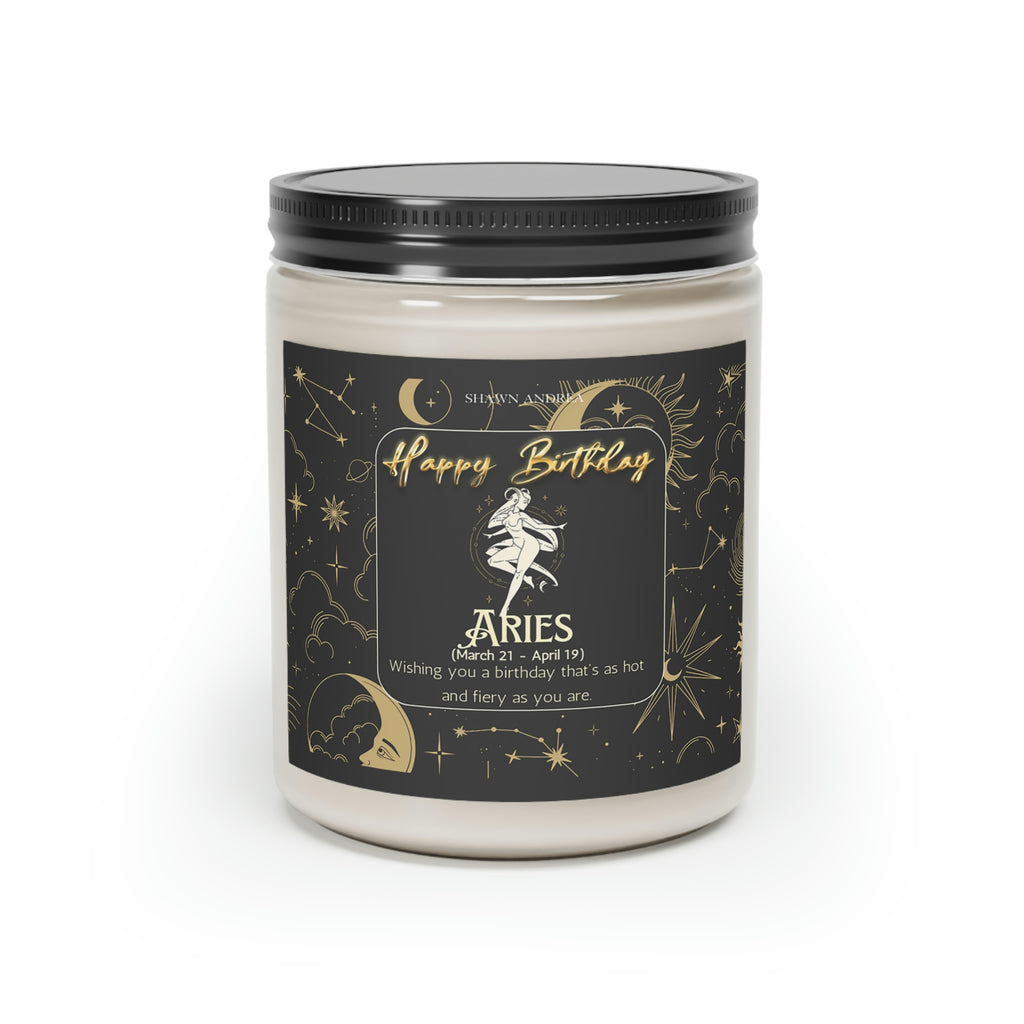Aries Birthday Candle