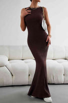 Kara Fishtail Maxi Dress