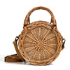 Round Wicker Bag